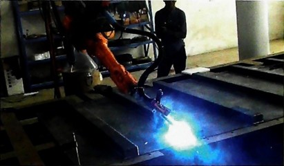 火焰切割機器人系統