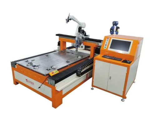 正信節能盤激光焊接機,中山銷售熱水器傳熱板焊接機