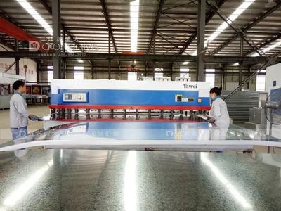 公交候車亭生產實況介紹